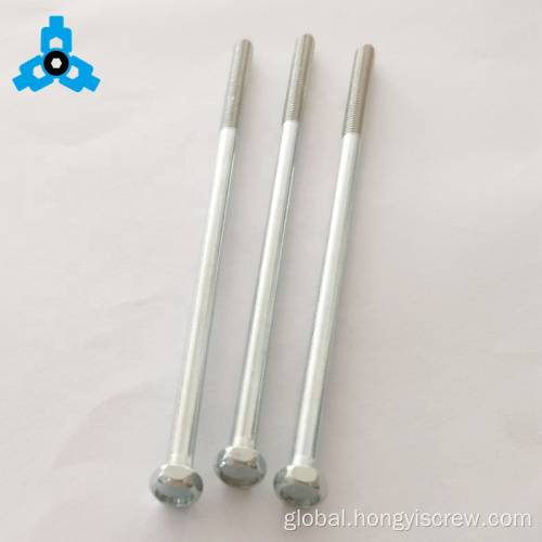 Non-Standard Fasteners Long Half Thread Long Bolts Hex Head Carbon Supplier